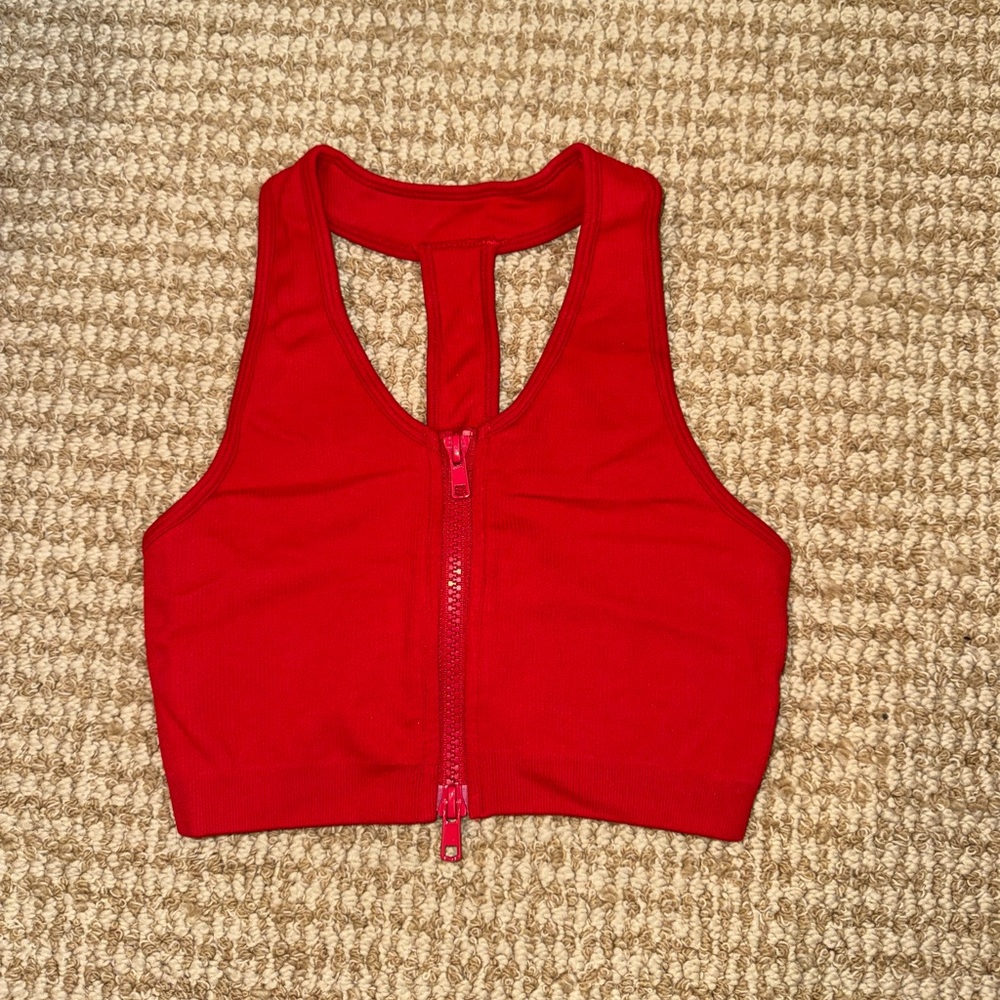 SET Active Red Sports Bra